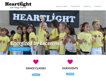 Tablet Screenshot of heartlightsandiego.com